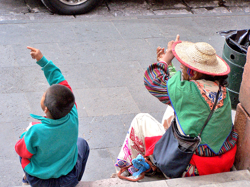 Zacatecas es lugar de tránsito de indígenas huicholes, procedentes principalmente de Jalisco y Nayarit n foto: andrés sánchez
