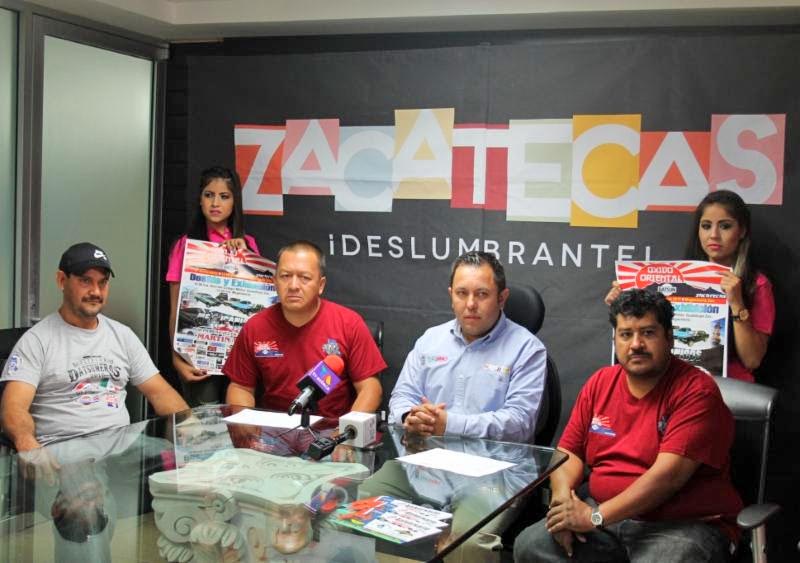La Secretaría de Turismo y los organizadores ofrecieron una conferencia de prensa ■ FOTO: LA JORNADA ZACATECAS