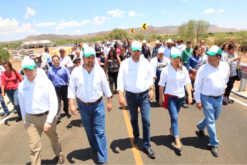 El gobernador cumplió compromisos firmados en el Contrato por Fresnillo n foto: la jornada zacatecas