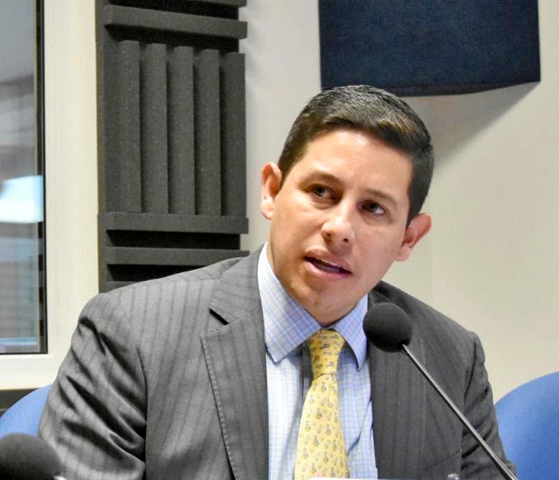 El secretario de Finanzas, Jorge Miranda Castro ■ FOTO: LA JORNADA ZACATECAS
