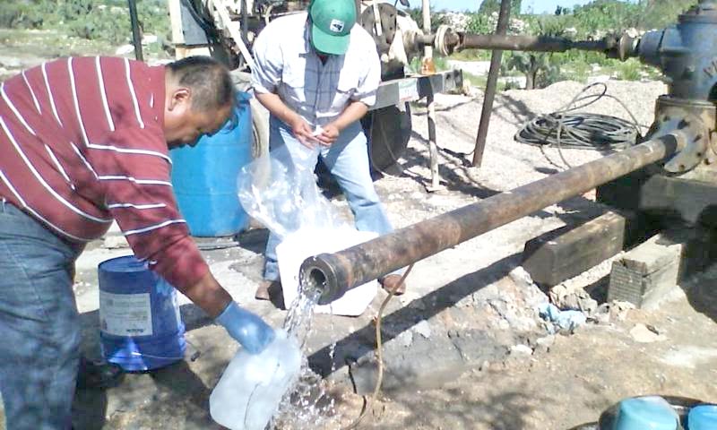 Desde el inicio de esta administración se han concretado varias obras para distribución de agua en municipios n foto: la jornada zacatecas