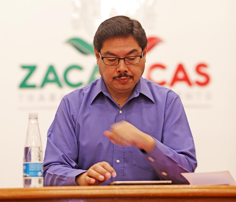 Alfonso Vázquez Sosa, director del Instituto Zacatecano de Cultura ■ FOTO: LA JORNADA ZACATECAS