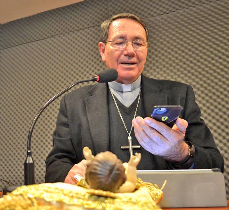 Sigifredo Noriega Barceló, obispo de la Diócesis de Zacatecas ■ FOTO: FACEBOOK
