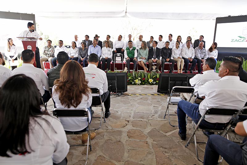 La instalación del Consejo Estatal de la Agenda 2030 para lograr los Objetivos del Desarrollo Sostenible se realizó en el Ecoparque Centenario Toma de Zacatecas ■ FOTO: ANDRÉS SÁNCHEZ