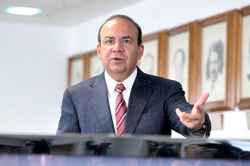 Alfonso Navarrete Prida, secretario del Trabajo federal n foto: la jornada zacatecas