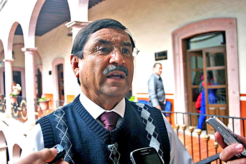 El ex rector Francisco Javier Domínguez Garay n foto: la jornada zacatecas