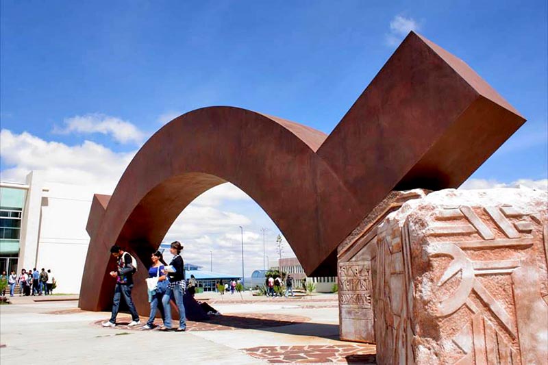 Aspecto del Campus Siglo 21 de la Universidad Autónoma de Zacatecas ■ FOTO: LA JORNADA ZACATECAS