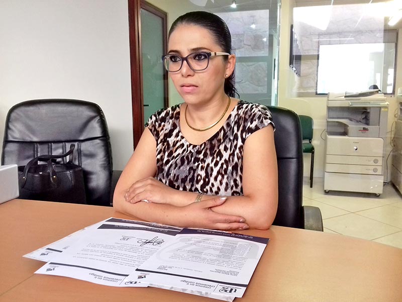 Erika Marcela Venegas Badillo, rectora de la Universidad Politécnica de Zacatecas n foto: la jornada zacatecas