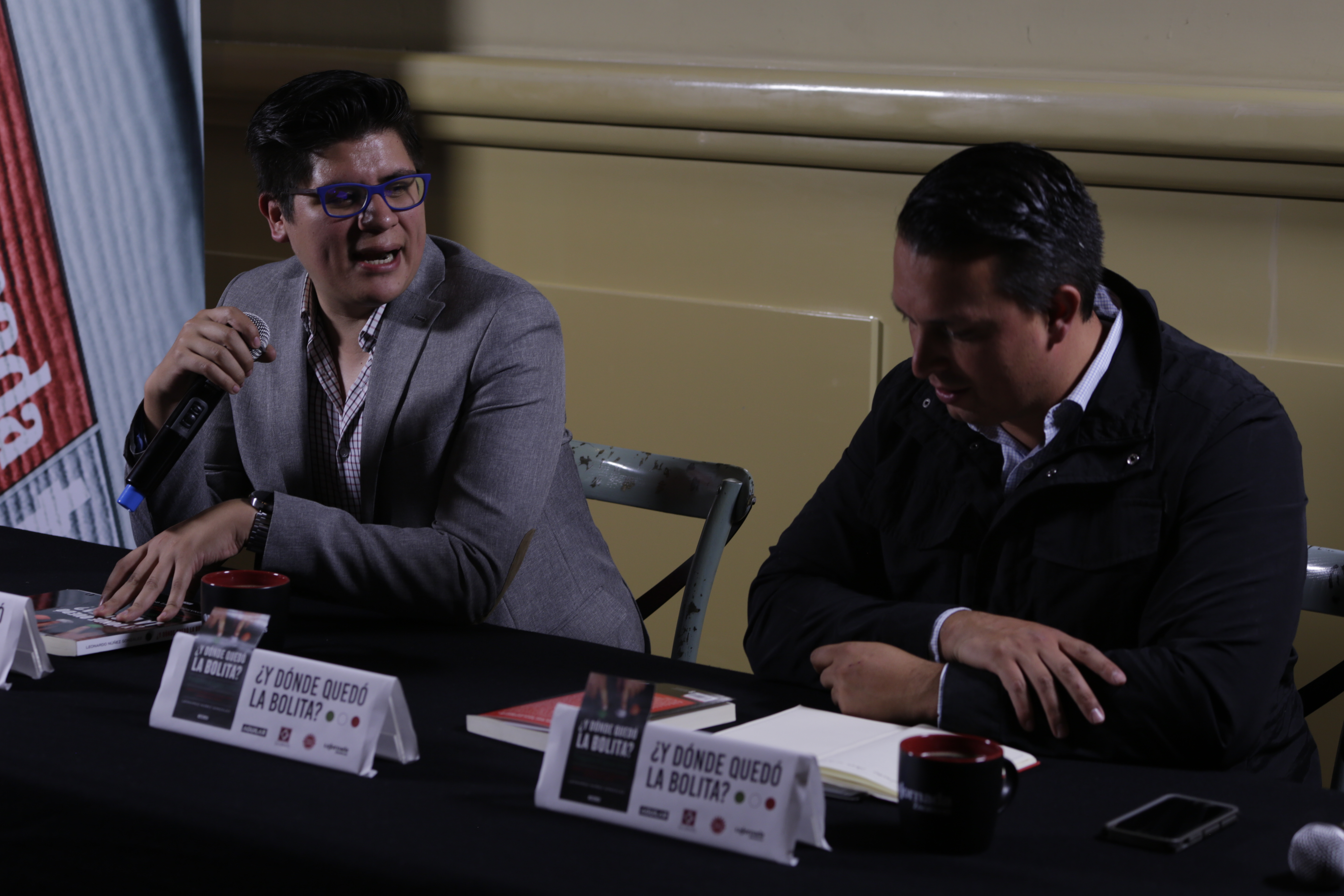 Leonardo Núñez González presentó su libro en el marco de los Foros de Libertad organizados por La Jornada Zacatecas ■ FOTO: ANDRÉS SÁNCHEZ