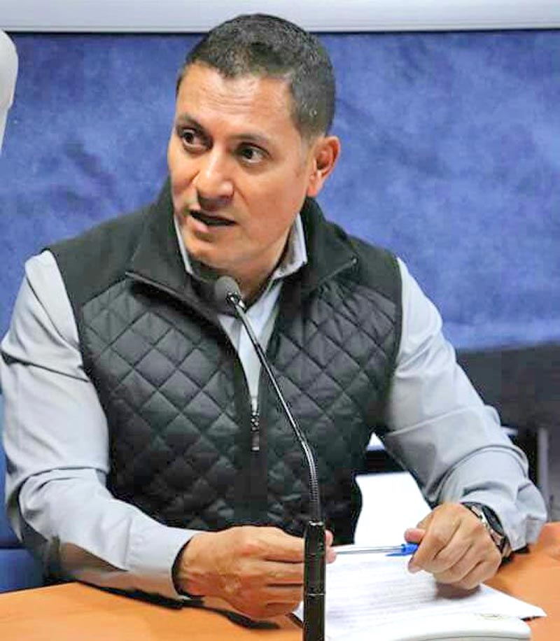 Juan José Estrada Hernández, secretario de Migración en el estado ■ FOTO: LA JORNADA ZACATECAS
