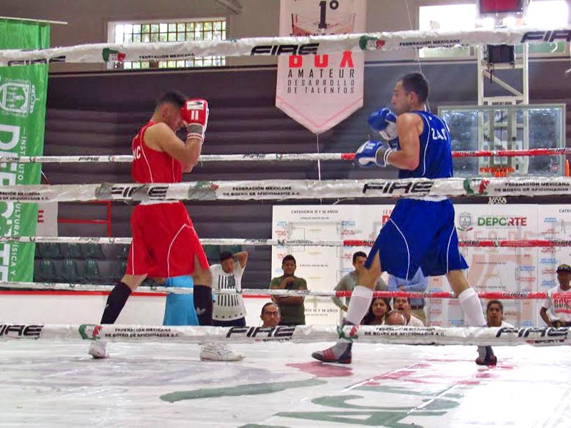 Se realizaron peleas de exhibición n foto: la jornada zacatecas