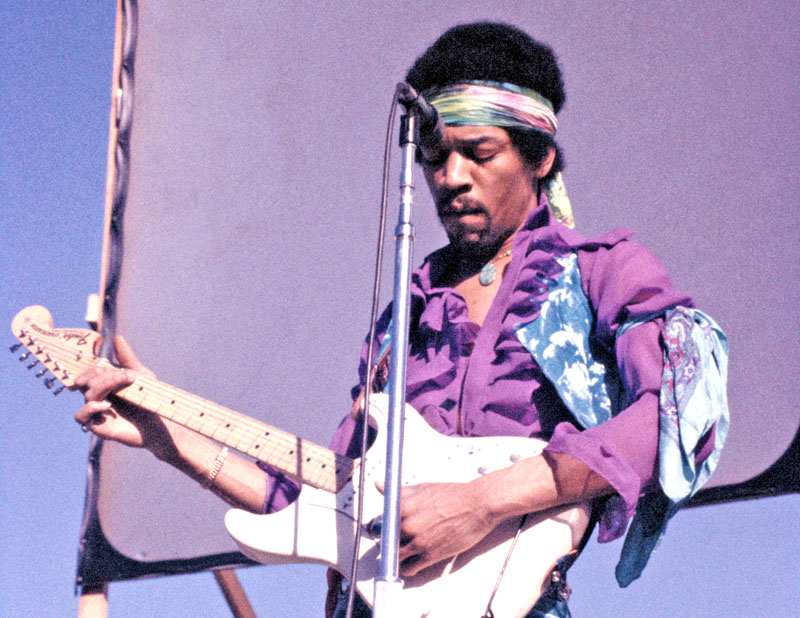 El cantante Jimi Hendrix n foto: la jornada