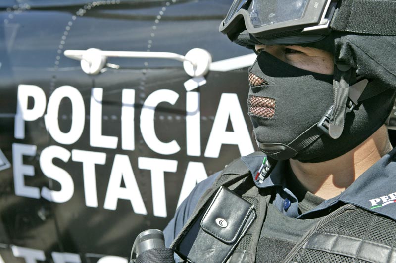 Agentes de varias corporaciones realizaron operativos de búsqueda de los agresores ■ FOTO: LA JORNADA ZACATECAS