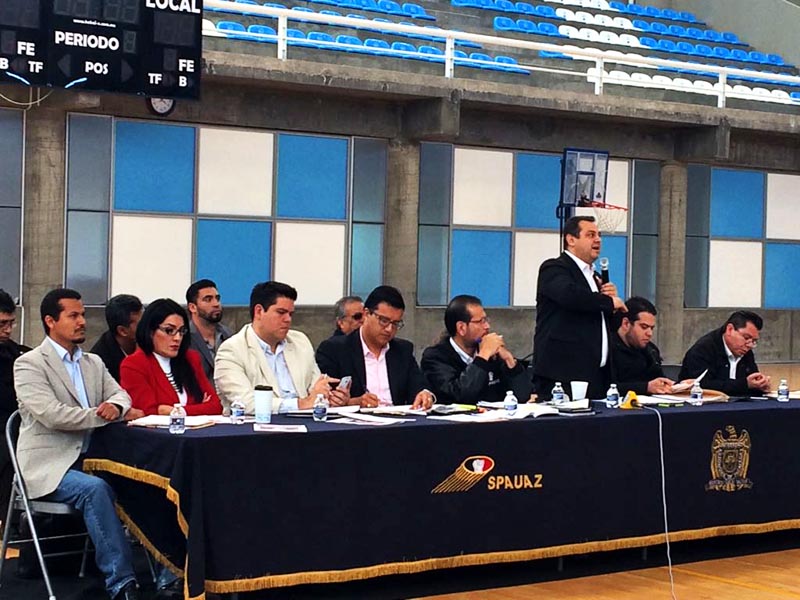 El Rector asistió a la Asamblea General del Sindicato de Personal Académico de la Universidad Autónoma de Zacatecas (Spauaz) n fotos: la jornada zacatecas
