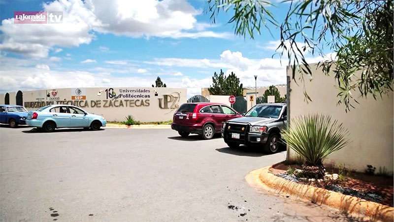 Exterior de la Universidad Politécnica de Zacatecas n foto: la jornada zacatecas
