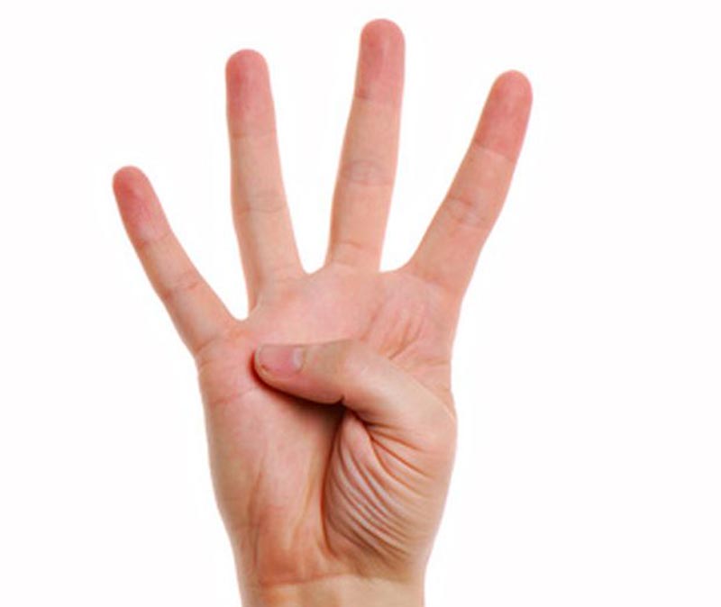 Todas las sectas comparten un símbolo, la mano extendida al frente con el dedo pulgar doblado (Vota 4) ■ fotos: internet