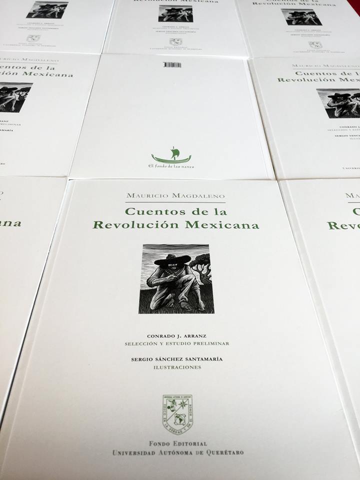 El volumen de Cuentos de la Revolución Mexicana integra los títulos Teponaxtle, El compadre Mendoza, El baile de los pintos, Leña verde y Palo ensebado n foto: facebook
