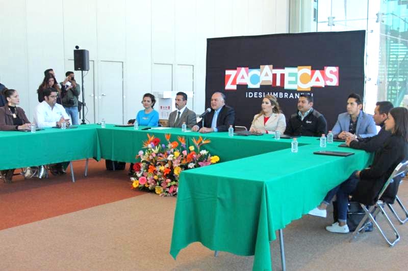 La Secretaría de Turismo de Zacatecas ofreció una conferencia de prensa para dar a conocer el nuevo producto ■ FOTO: LA JORNADA ZACATECAS