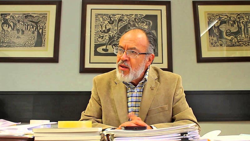 Francisco Valerio Quintero, profesor de la Universidad Autónoma de Zacatecas (UAZ) ■ FOTO: LA JORNADA ZACATECAS