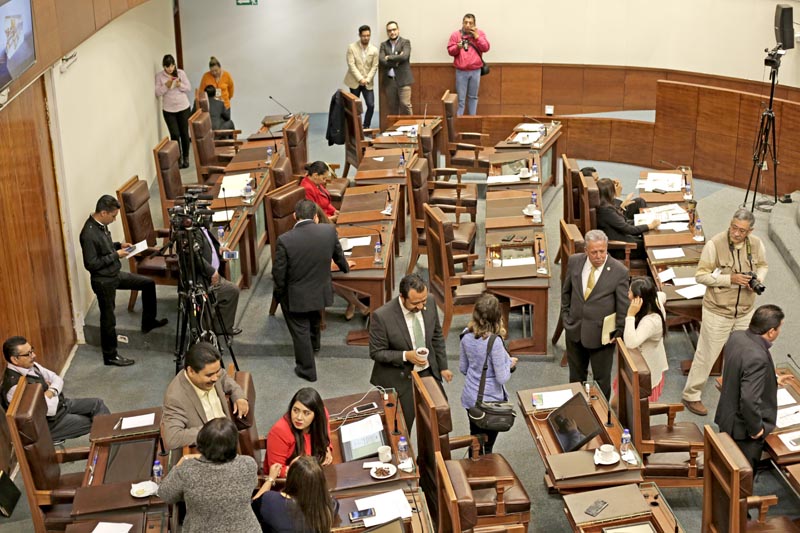 Diputados de la 62 Legislatura en una sesión ordinaria n foto: andrés sánchez