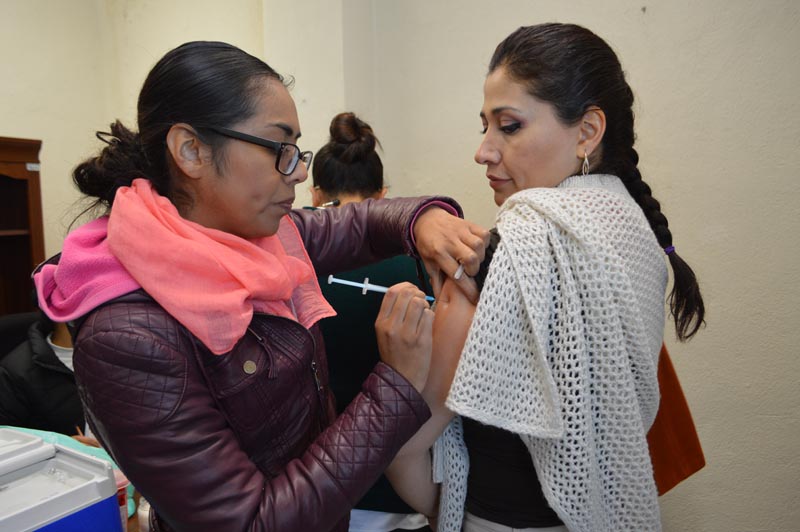 Aplicarán este año más de 500 mil dosis de vacuna contra la influenza ■ FOTO: CORTESÍA AYUNTAMIENTO DE ZACATECAS