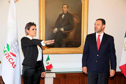 Toma protesta gobernador Tello a nueva subsecretaria de sedesol