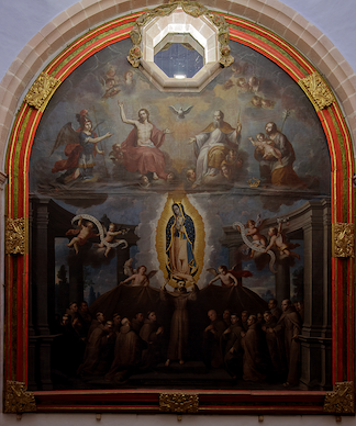 El Patronato de Santa María de Guadalupe, San José y San Francisco a la Orden Franciscana.