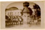 La fuente en Zacatecas, __The fountain at Zacatecas__. Fotoìgrafo William Henry Jackson. INAH SINAFO, Cataìlogo 428690.
