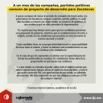 Partidos políticos, sin proyecto de desarrollo