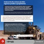 Ordena SCJN a minera de Slim regresar predios a propietarios