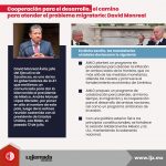 Cooperación para el desarrollo, el camino para atender el problema migratorio_David Monreal