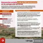 Denuncian estafa a más de 500 zacatecanos en la compra de terrenos