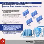 Alcaldía de Zacatecas van tras una planta fotovoltaica para que Jiapaz ahorre 50 mdp en pago de luz a CFE
