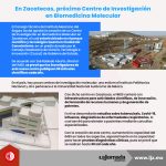 En Zacatecas, próximo Centro de Investigación en Biomedicina Molecular