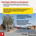 Domingo violento en Zacatecas (1)