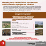Tercera parte del territorio zacatecano, concesionada a proyectos mineros (1)