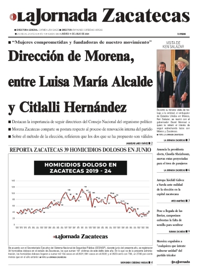 La Jornada Zacatecas | Noticias de Zacatecas