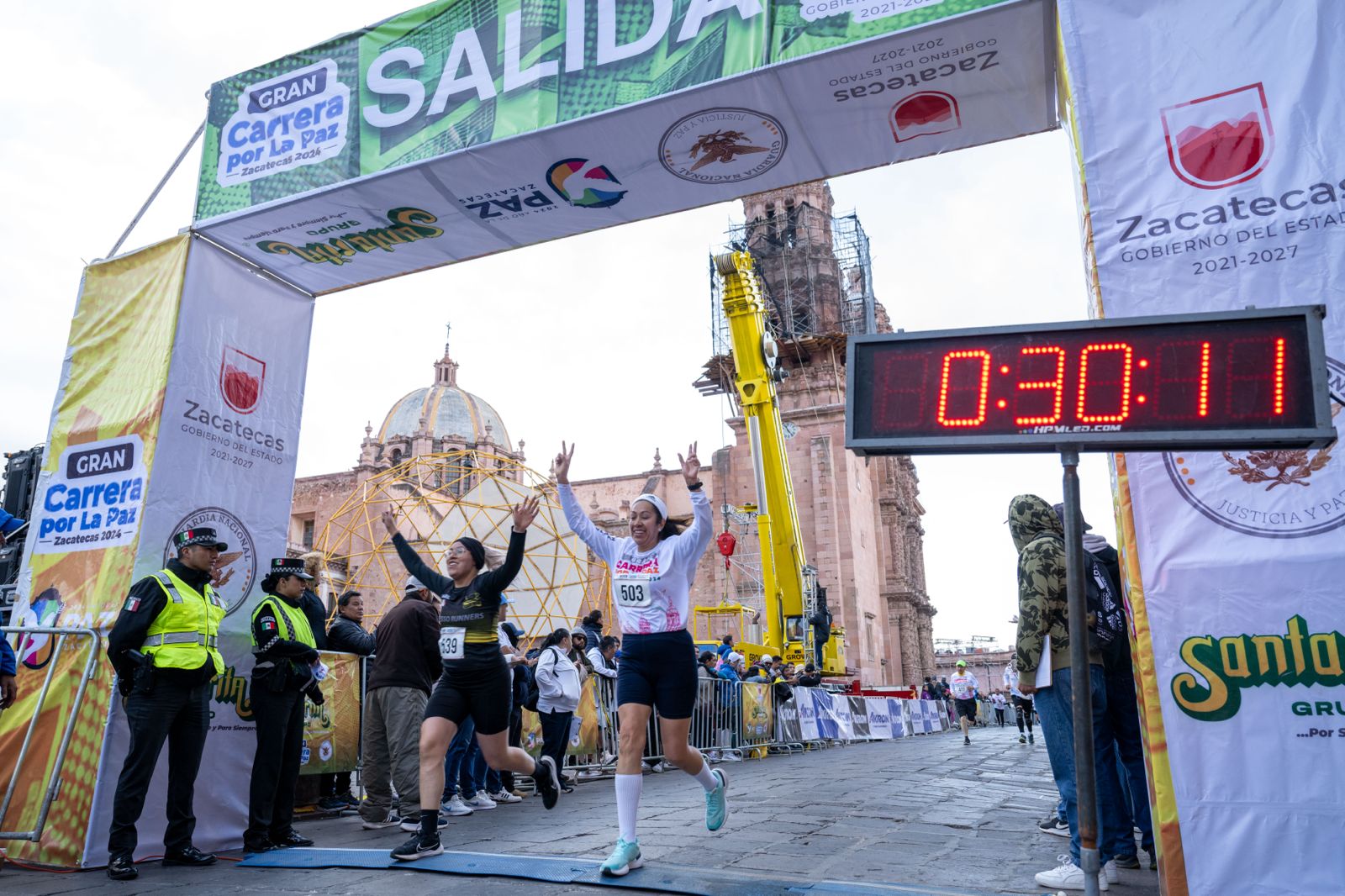 Realizan con éxito Gran Carrera por la Paz 2024 Deportes La Jornada