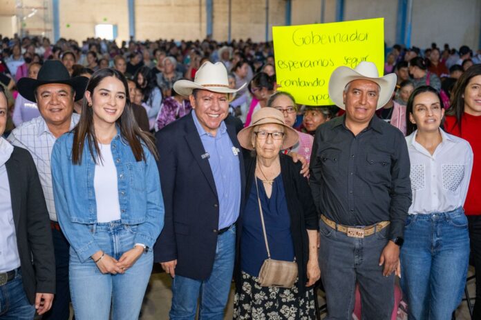 Convivió con la población de ambos municipios. Foto: Gobierno del Estado de Zacatecas