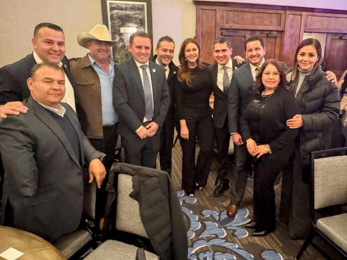 La senadora expresó su solidaridad a los migrantes zacatecanos. Foto: Cortesía