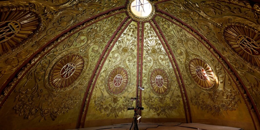 Concluye restauración de la cúpula de la Capilla de Nápoles, en Guadalupe, Zacatecas. Foto Juan Carlos Basabe, CINAH Zacatecas