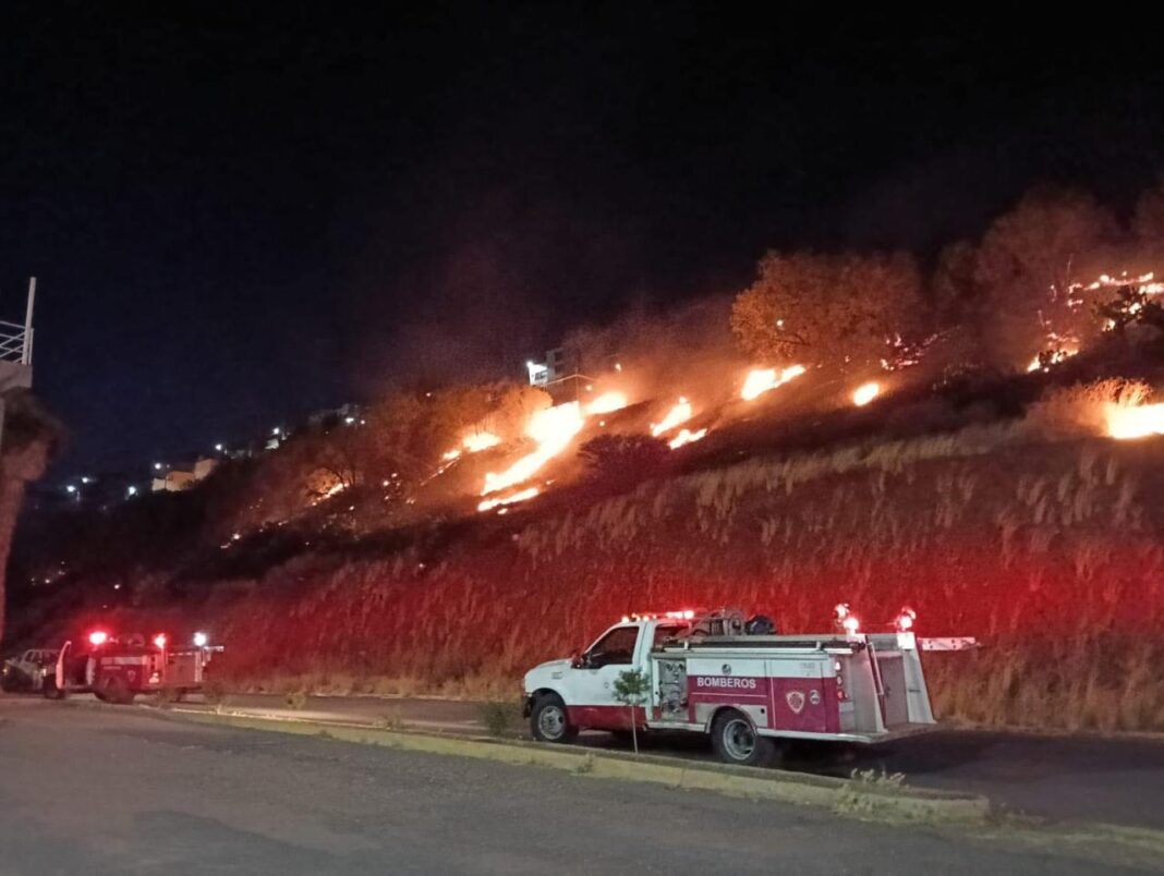 Algunos de los incendios han sido provocados, confirmó la autoridad. Foto: Gobierno del Estado de Zacatecas