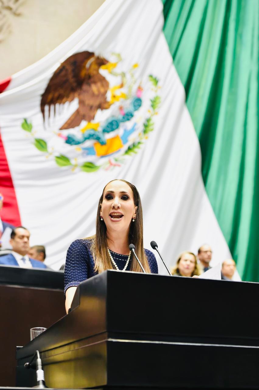 Noemi Luna exigió que se aplique la Ley 3 de 3 contra la violencia. Foto: Cortesía.
