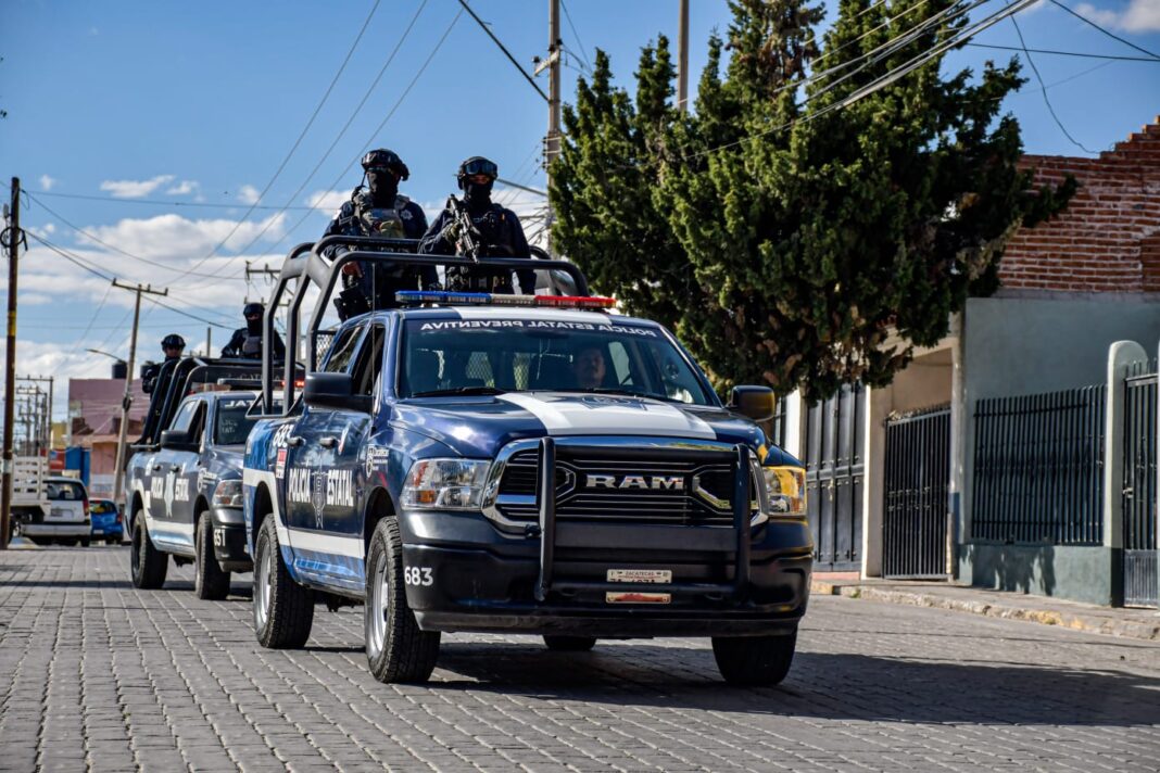 Los elementos de seguridad pusieron a salvo a las víctimas. Foto: Cortesía.
