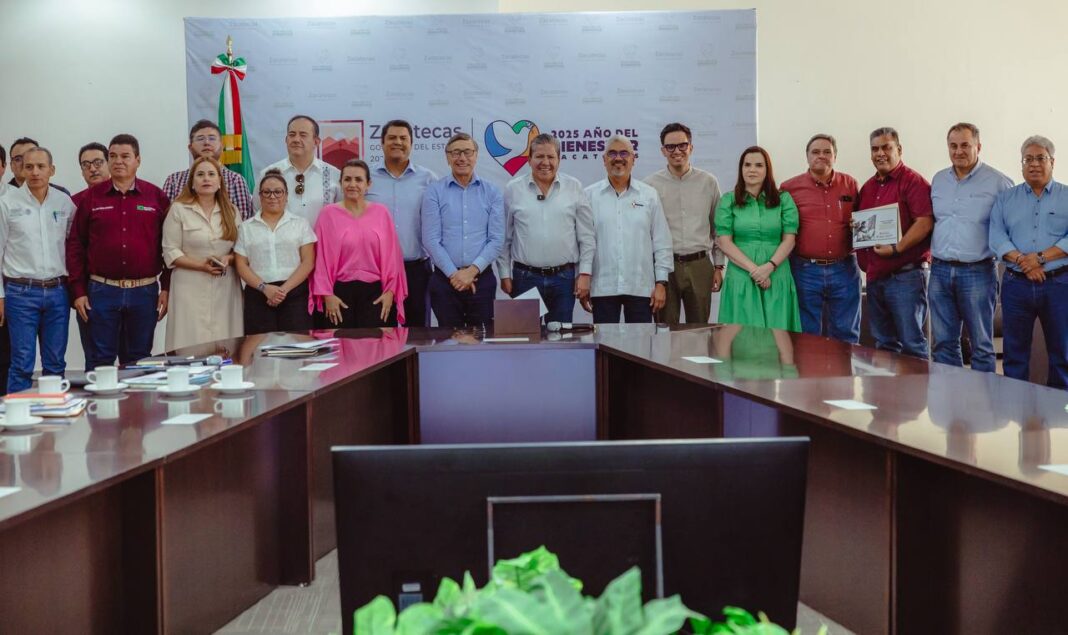 El gobernador David Monreal dijo que se trata de dos proyectos prioritarios. Foto: Godezac