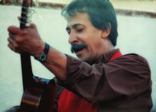 Ismael Guardado en Ojocaliente. 1995. Archivo de Ismael Guardado.