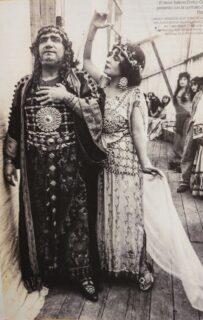 Caruso y Besanzoni en el Toreo de la Condesa 1919.