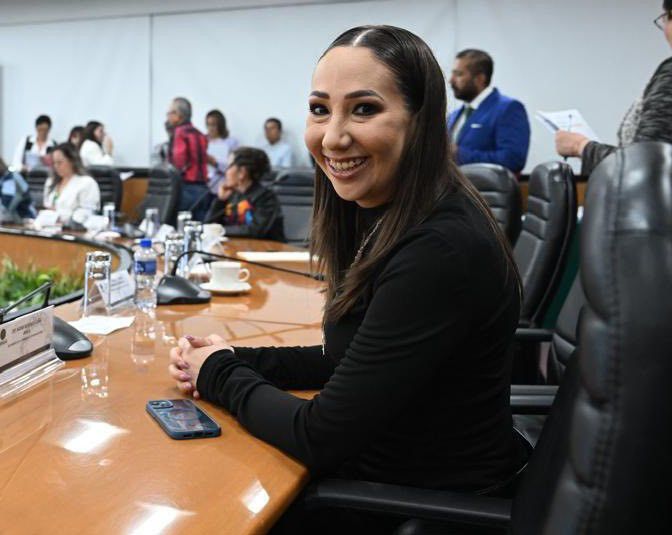 La diputada federal Noemí Luna celebró la cancelación del proyecto. Foto: Cortesía.
