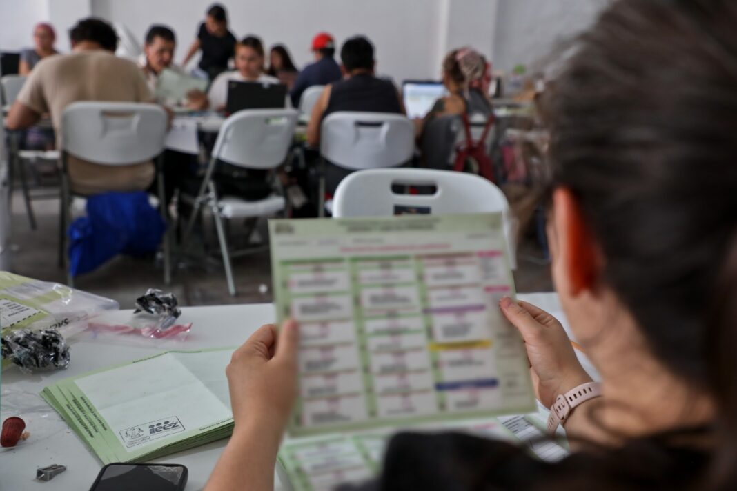 El IEEZ Continúa el Cómputo de la Elección de Juezas y Jueces Penales. Foto: Cortesía.