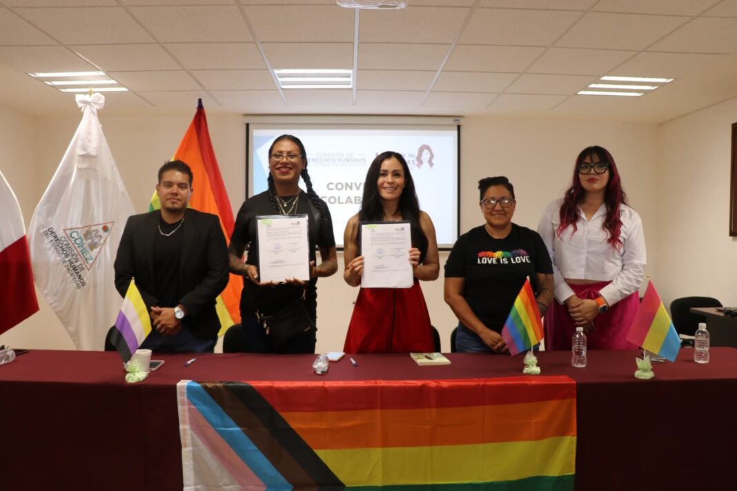 La alianza tiene como eje la promoción y difusión de los derechos humanos de las personas LGBTTTIQ+. Foto: Cortesía.